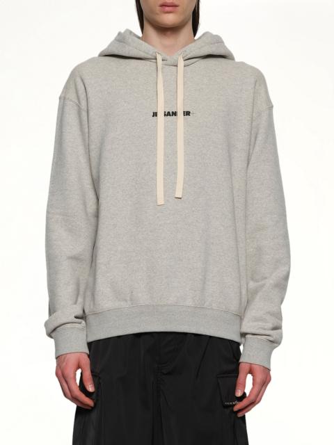 Jil Sander Plus Compact Terry Hoodie in Powder Green