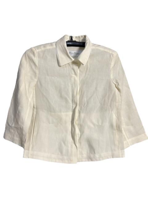 Other Designers Designer - 🔥RARE🔥Max Mara Button Up Shirt