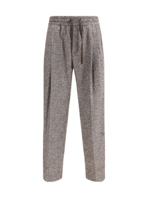 Dolce & Gabbana Dolce & Gabbana Men Jogging Trousers In Wool And Alpaca