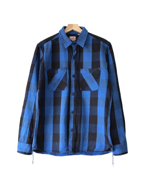 Other Designers Workers - Houston USA Lumberjack Thick Cotton Flannel Shirt
