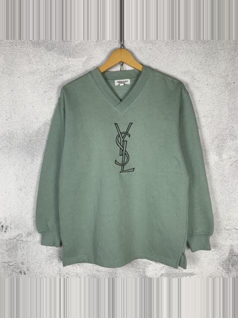 SAINT LAURENT Vintage Yves Saint Laurent YSL Pour Homme Sweatshirt