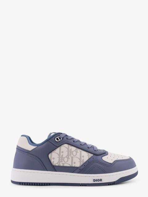 Dior Dior B27 Leather Sneakers With Dior Oblique Galaxy Logo