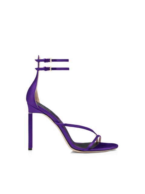 TOM FORD SATIN T ANKLE STRAP SANDAL