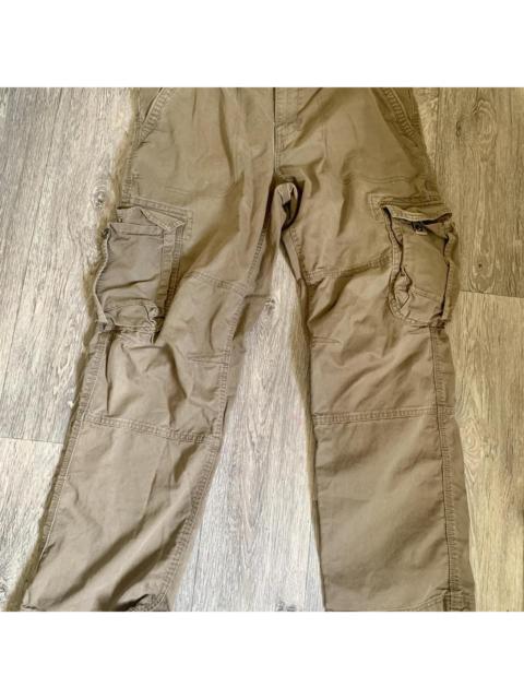 Other Designers Marks & Spencer Men's Khaki and Green Trousers