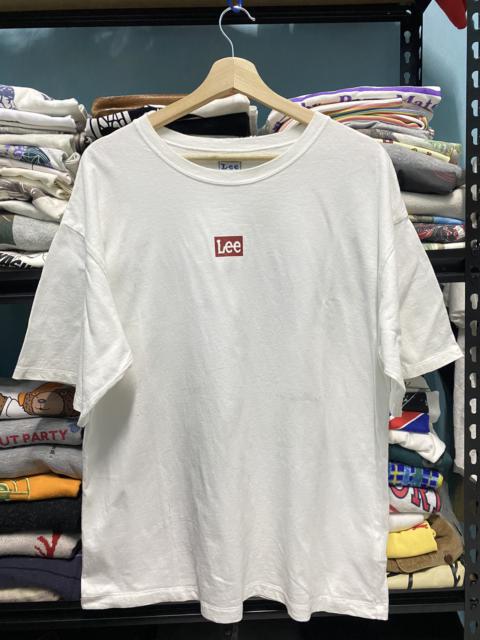 Other Designers Lee - LEE CENTER SPELLOUT LOGO TSHIRT