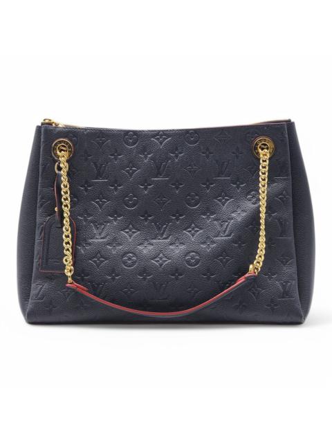 Empreinte Tote MM - Surene Leather - Marine Rouge
