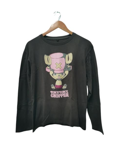 Other Designers Japanese Brand - One Piece Tony Chopper Long Sleeve Anime Japan