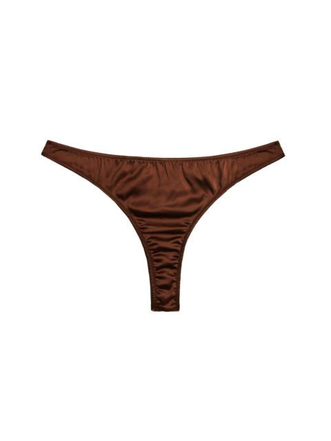Fleur du Mal Luxe Thong