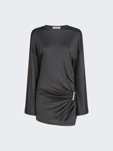 THE ATTICO Mini Dress Dark Grey