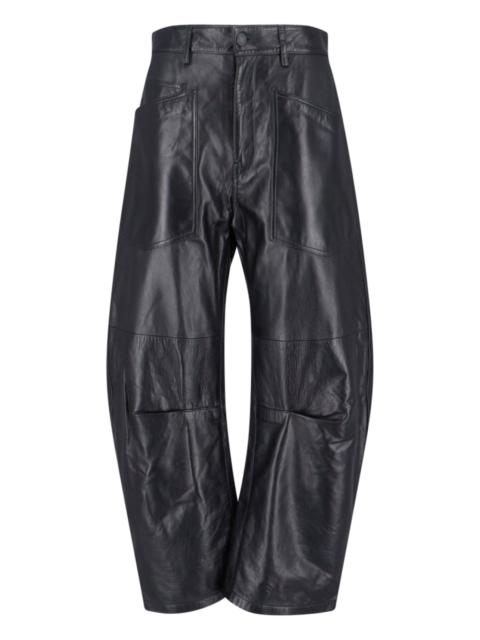 NILI LOTAN 'SHON' LEATHER PANTS
