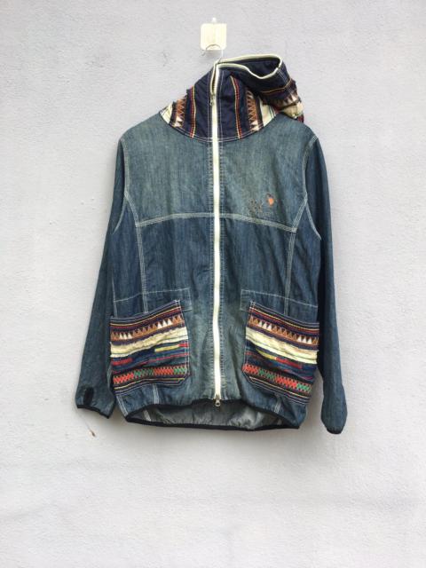 Other Designers Go Slow Caravan denime hoodie jacket