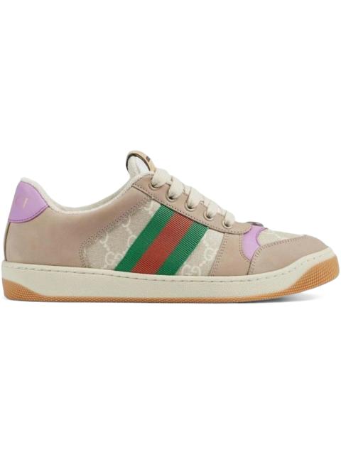 GUCCI Gucci Screener Distressed Beige Lilac (Women's)