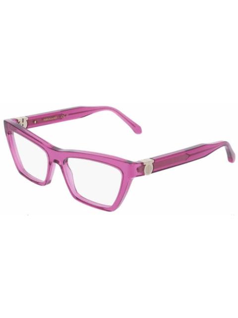 FERRAGAMO Ferragamo Demo Cat Eye Ladies Eyeglasses SF3021 665 54