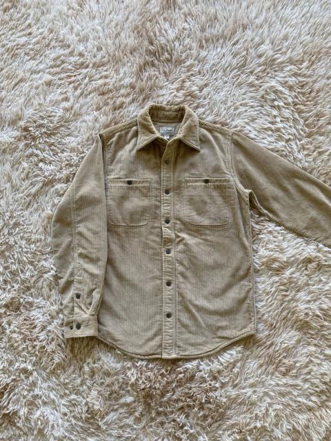 Other Designers L.L. Bean - Vintage L.L Bean Corduroy Snap Button Shirt Jacket