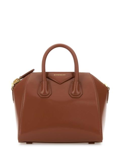 Givenchy Givenchy Women Caramel Leather Mini Antigona Handbag