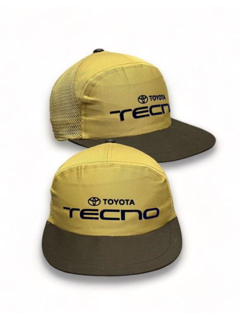 Other Designers Vintage - FYE🔥90’s TOYOTA TECNO JAPAN Side Mesh Trucker Strapback Hat