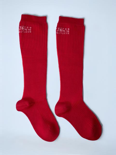 MM6 Maison Margiela Mesh Socks