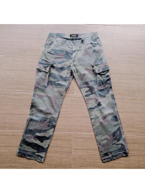 Other Designers Vintage - Back Number Hard Camo Multipocket Trousers Cargo Pants