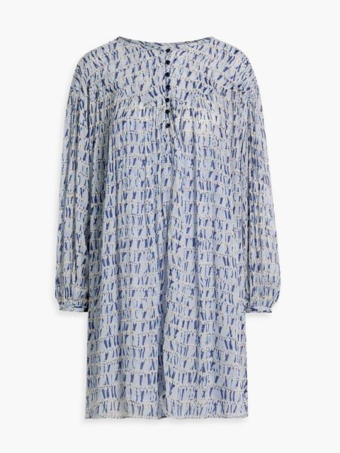 Isabel Marant Étoile Silorion tie-dyed crepon mini dress
