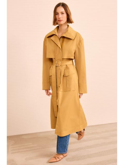 ULLA JOHNSON Adara Hooded Trench Coat