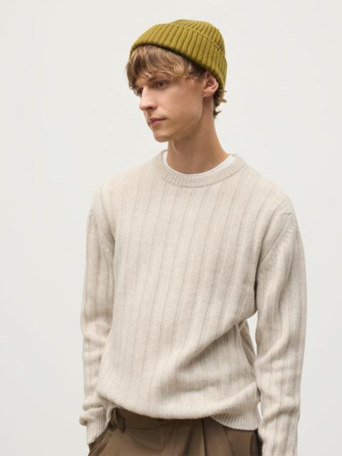 Johnstons of Elgin Lovat Green Cashmere Hat