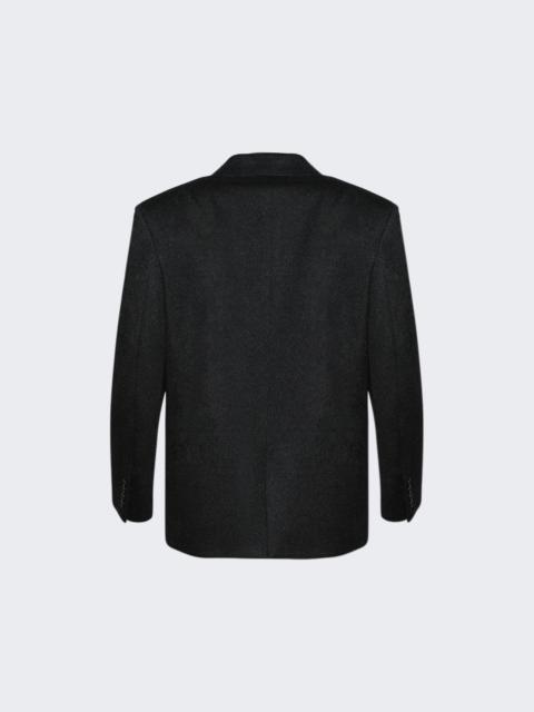 The Row Selim Cashmere Blazer Dark Charcoal