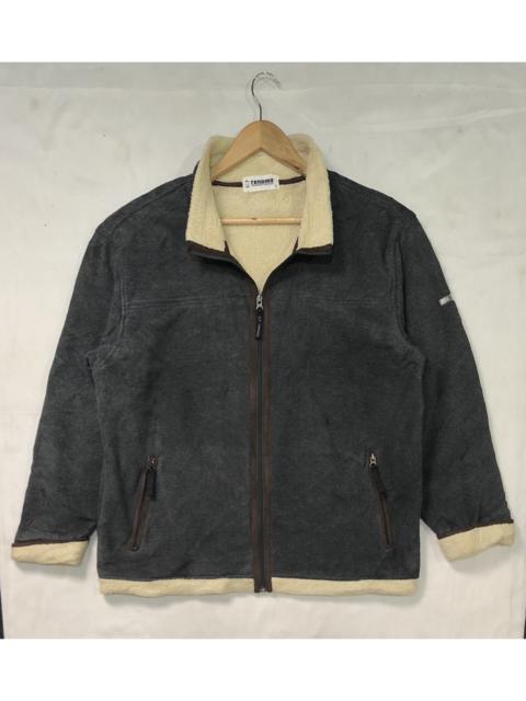 Other Designers Archival Clothing - VTG UP RENOMA FLUFFY FLEECE JACKET UP RENOMA SHERPA JACKET