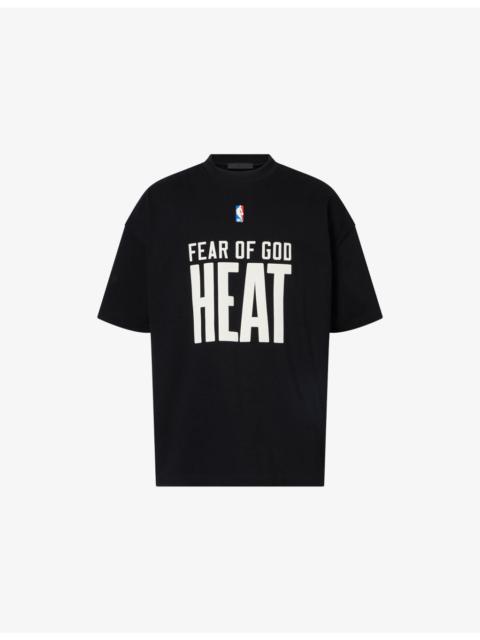 ESSENTIALS FOG x ESSENTIALS x NBA Heat 90's Fit Cotton-Jersey T-Shirt