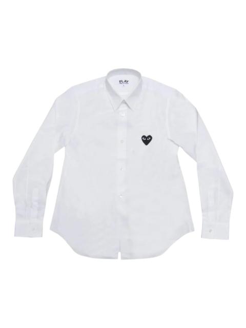 Comme des Garçons PLAY Black Emblem Long Sleeve Shirt Unisex