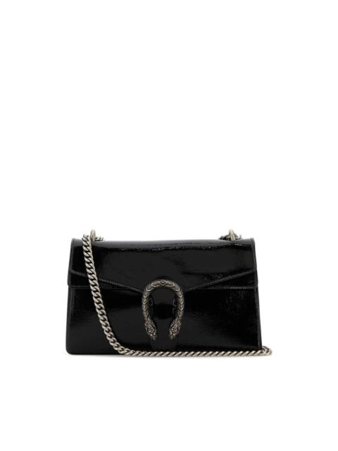 GUCCI Gucci Black Leather Small Dionysus Shoulder Bag