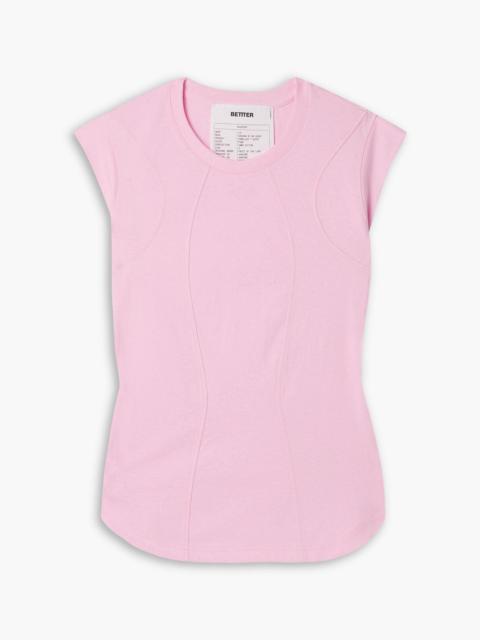 BETTTER Cotton-jersey top