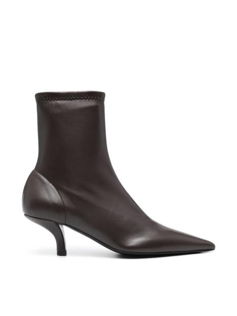 Totême Leather heel boots