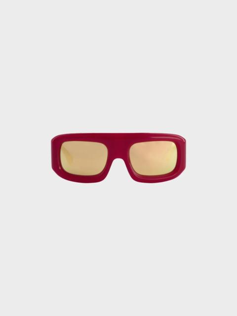 PORT TANGER Port Tanger Mauretania Incense Red Acetate /Dhahab Lens Sunglasses