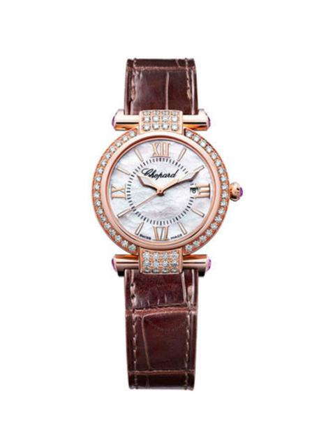 Chopard Chopard Imperiale Diamond Mother of Pearl Dial 18 kt Rose Gold Ladies Watch 384238-5003