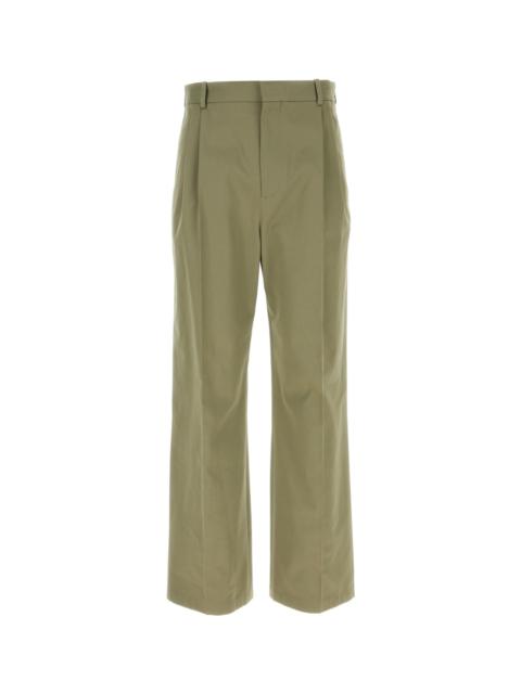 Loewe Army Green Cotton Pant