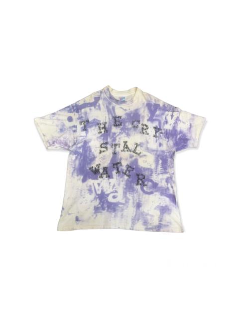 Other Designers Vintage Crystal Water All Over Print Tie Dye Tshirt
