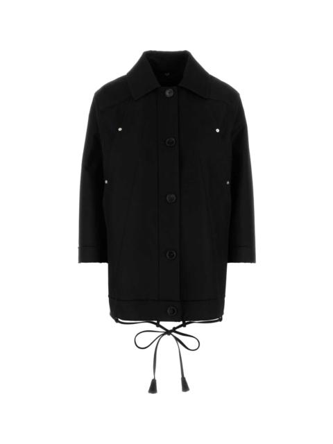GUCCI Black Gabardine Jacket