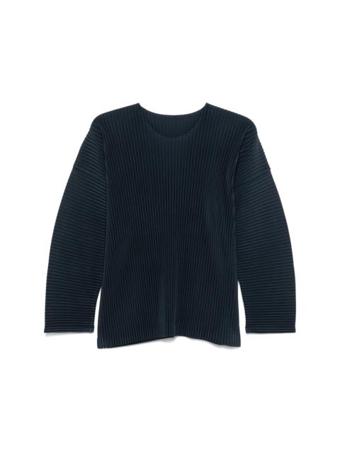 ISSEY MIYAKE MC JANUARY LONG-SLEEVE SHIRT - MIDNIGHT BLUE