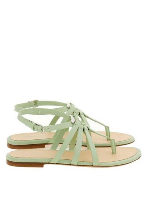FERRAGAMO Ferragamo Alina Strappy Flat Sandals, Size 7 C