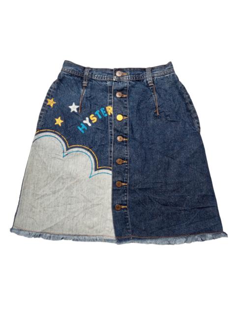 Other Designers Vintage Hysteric Glamour Pop Teen Skirt Denim