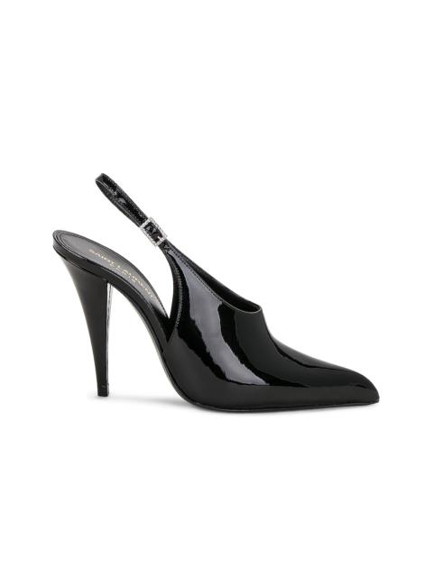 SAINT LAURENT Nico Slingback Pump