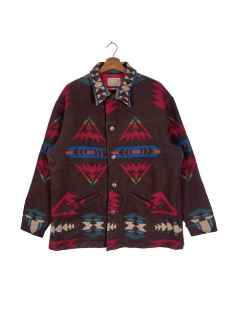 Other Designers Vintage Pendleton Navajo Coat Western Wear Indian Blanket