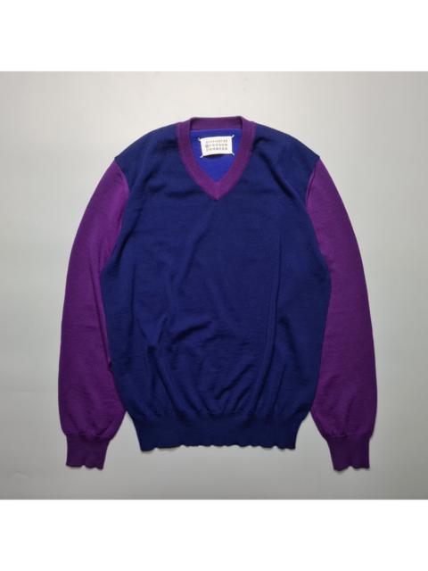 Maison Margiela Margiela Line 10 - AW08 Colorblock Wool Sweater