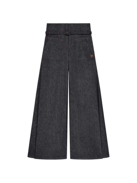 courrèges Courreges Women Palazzo Pants With Belt