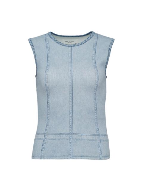 rag & bone Miramar Rib Muscle Tank
