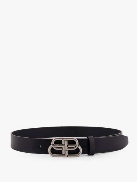 BALENCIAGA Balenciaga BB Large Leather Belt