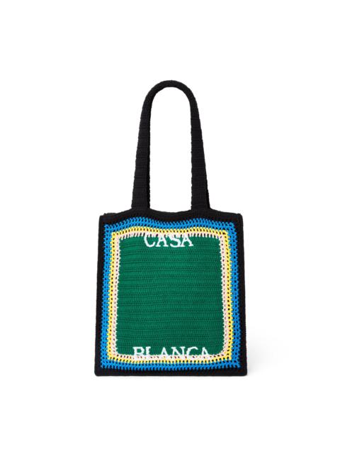 CASABLANCA Stripe Crochet Bag | Casablanca Paris