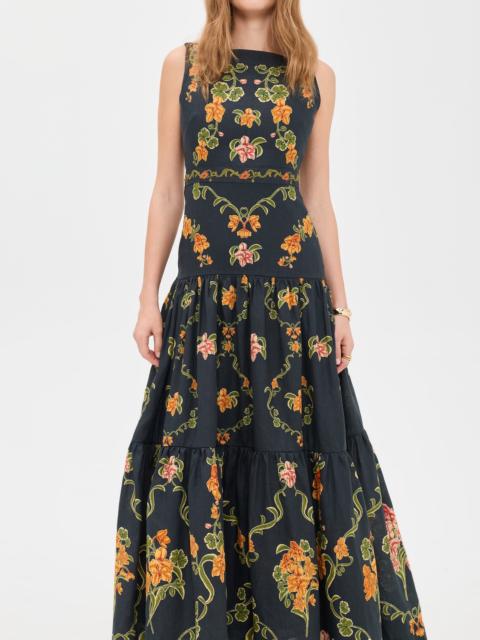 Agua by Agua Bendita Abeja Cordillera Maxi Dress