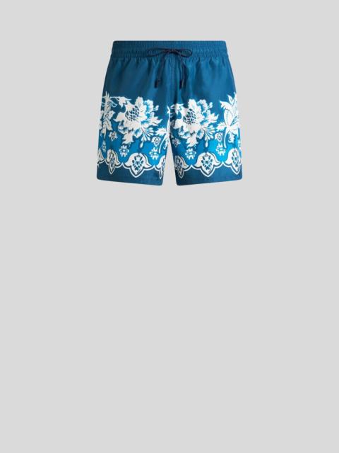 Etro SWIMSUIT WITH PLACED FLORAL PRINT