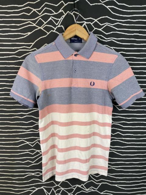 Fred Perry Fred Perry Multi-Color Striped Polo - Slim Fit